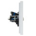 FORTE&PIANO Розетка двойная TV+RJ45 кат.6 FP237 белый IEK