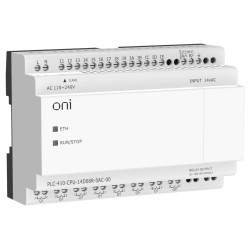 ПЛК 410 Модуль ЦПУ 14 DI 8 RO 220В DC с Ethernet портом без экрана ONI