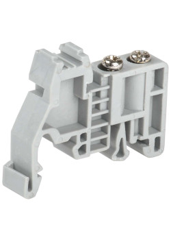 Концевой стопор (ограничитель с маркировкой) на DIN-рейку IEK