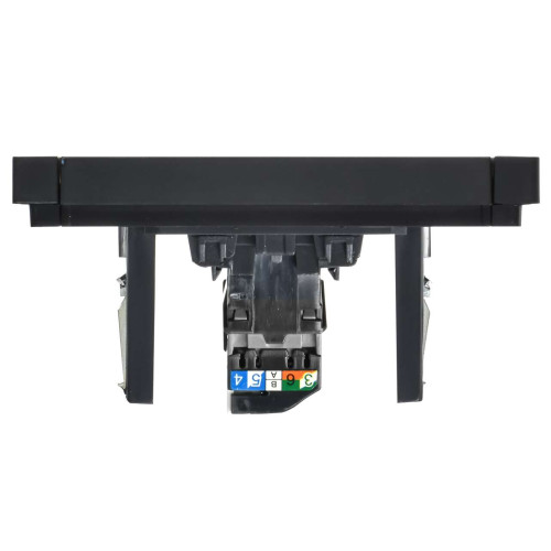 FORTE&PIANO Розетка компьютерная RJ45 кат.5E FP132 черный IEK