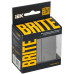 BRITE Выключатель 2-клавишный с индикацией для отелей 10А ВС10-2-9-БрС сталь IEK