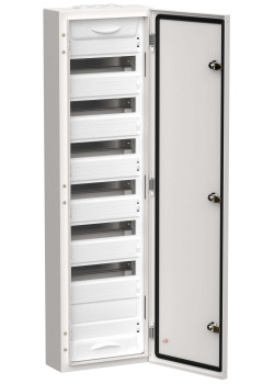 TITAN 5 Корпус металлический ЩРн-84 (1х84) 1085х310х140мм IP54 белый (одна дверь) IEK