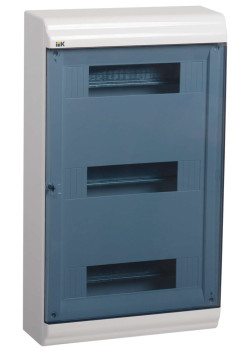 PRIME Корпус пластиковый ЩРН-П-36 модулей навесной белый IP41 IEK