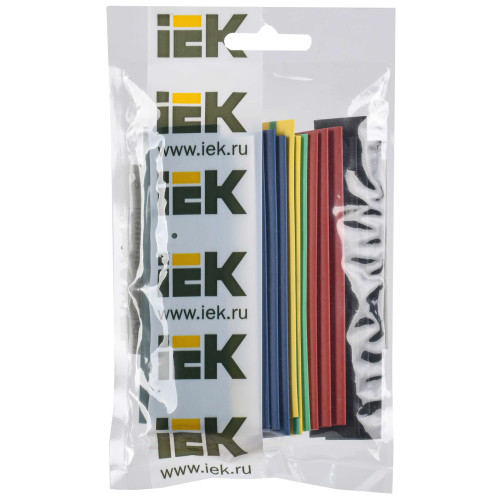 Набор ТТУ нг-LS 12/6мм L=100мм 7 цветов (21шт/упак) IEK