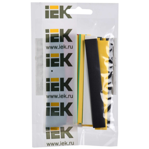 Набор ТТУ нг-LS 8/4мм L=100мм 7 цветов (21шт/упак) IEK