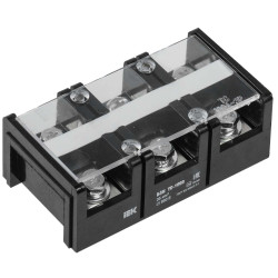 Блок зажимов наборный БЗН ТС-1003 35мм2 100A 3 пары IEK