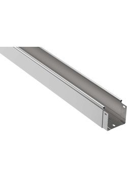ESCA Лоток неперфорированный 100х100х3000 RAL 9016 IEK