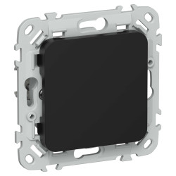 FLITE Заглушка с суппортом ЗГ-ФлЧ черный IEK