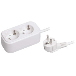 Удлинитель У02 2 места 2P+PE/1,5м 3х1мм2 16А/250В CLASSIC IEK