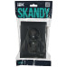 SKANDY Розетка 2-местная без заземления с защитными шторками 10А в сборе SK-R09G графит IEK