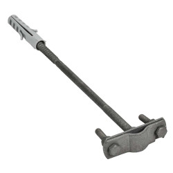 Держатель молниеприемника D=16-20мм L=200мм оцинкованная сталь TD IEK