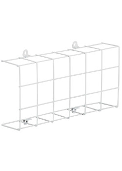 Решетка защитная для аварийных светильников ДПА 300мм белая IEK