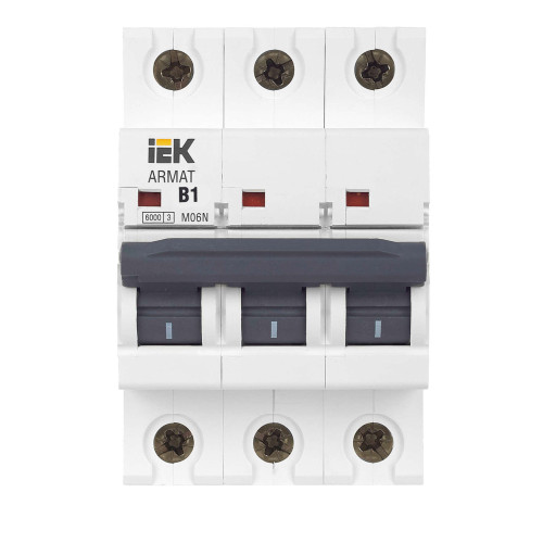 ARMAT Автоматический выключатель M06N 3P B 1А IEK