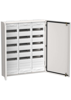 TITAN 5 Корпус металлический ЩРн-216 (3х72) 960х830х140мм IP54 белый (две двери) IEK