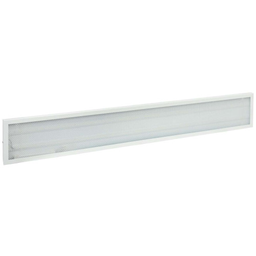 Панель светодиодная ALFA DVO-1220-3841-P 38Вт 4100К 1200х180х20мм призма UA IEK
