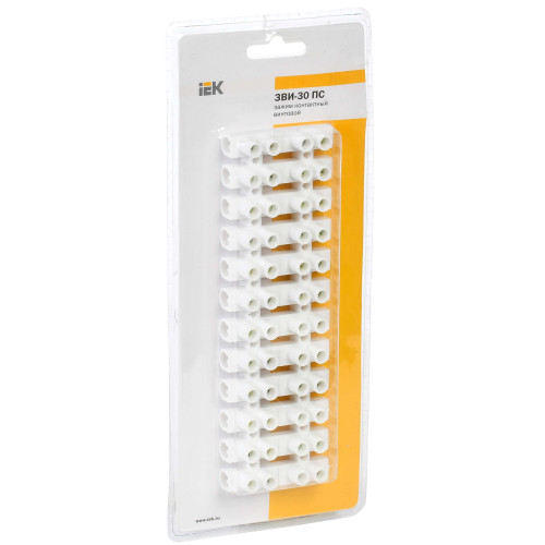 Зажим винтовой ЗВИ-30 н/г 6-16мм2 (2шт/блистер) IEK