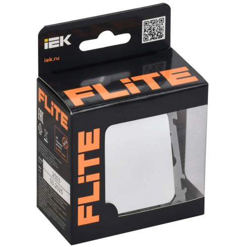 FLITE Подсветка встраиваемая 4000К ПЛ20-ФлБ белый IEK