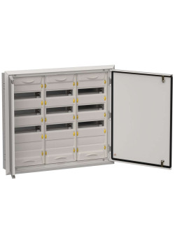 TITAN 5 Корпус металлический ЩРв-144 (3х48) 755х885х130мм IP31 серый (две двери) IEK