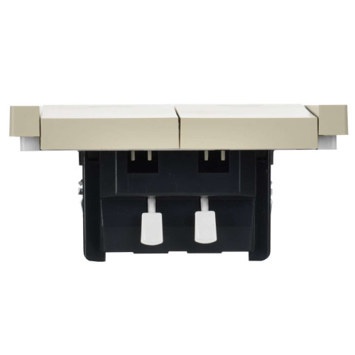 FORTE&PIANO Выключатель жалюзи 10А FP411 ваниль IEK
