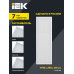 PRO Панель светодиодная ДВО 1082 45Вт 4000К Ra>90 IP40 1195х295мм микропризма IEK