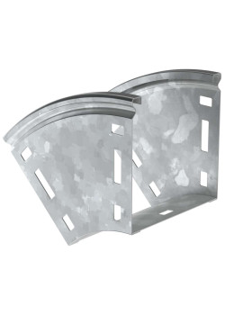 ESCA Поворот плавный 45град тип В20 80х300мм HDZ IEK