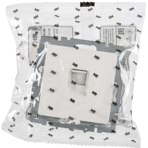 BRITE Розетка компьютерная RJ45 кат.5E РК10-БрБ белый