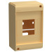 UNION Mini Корпус пластиковый КМПн-4 IP20 без двери сосна IEK