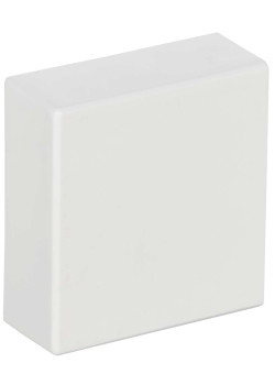 METRA MINI Заглушка 40х40мм белая