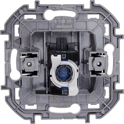 INSPIRIA Розетка компьютерная RJ45 категория 6 UTP антрацит