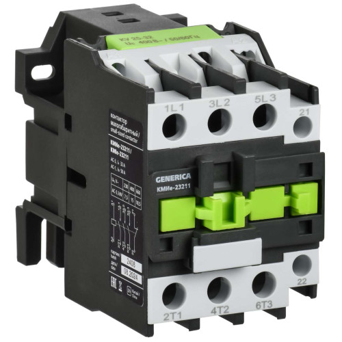 Контактор КМИе-23211 32А 230В/АС3 1NC GENERICA