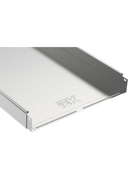 ESCA Лоток неперфорированный 80х400х3000 RAL 9016 IEK