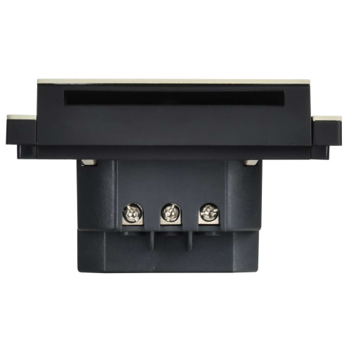 FORTE&PIANO Выключатель карточный 30А FP843M металл серый сланец IEK