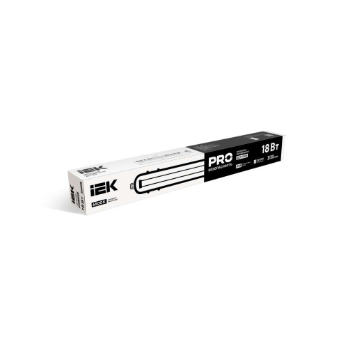 Светильник ДСП 1305 18Вт 6500К IP65 600мм серый пластик IEK
