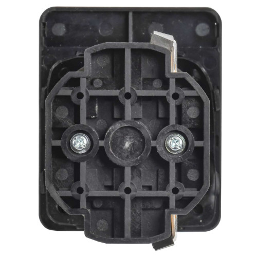 Переключатель кулачковый стандартная черная рукоятка 63А схема 98 MASTER IEK Переключатель кулачковый стандартная черная рукоятка 63А схема 98 MASTER IEK