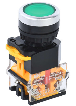 Кнопка управления D8-11 d=22мм 1NO+1NC зеленая IEK
