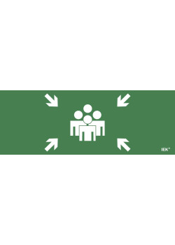 Этикетка самоклеящаяся 350х130мм 