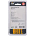 BRITE Рамка 2 -местная РУ-2-2-БрБ стекло белый IEK