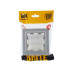 BRITE Рамка 1-местная IP44 РУ-1-БрА-44 алюминий IEK