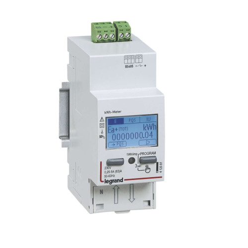 Счетчик ЭЭ 1ф 63А 2м RS485 MID
