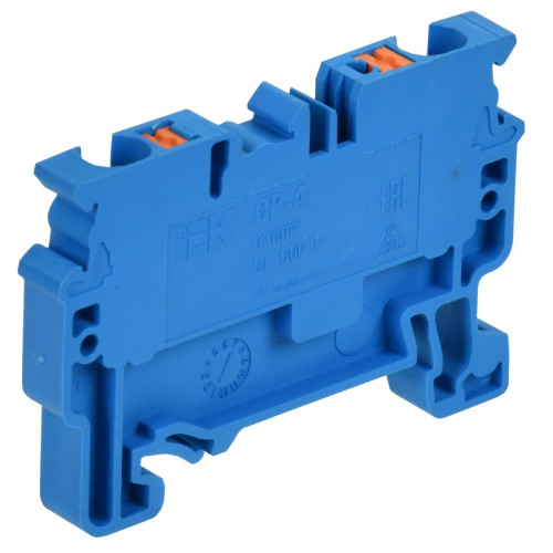 ARMAFIX Клемма пружинная Push In CP 4мм2 синяя IEK ARMAFIX Клемма пружинная Push In CP 4мм2 синяя IEK