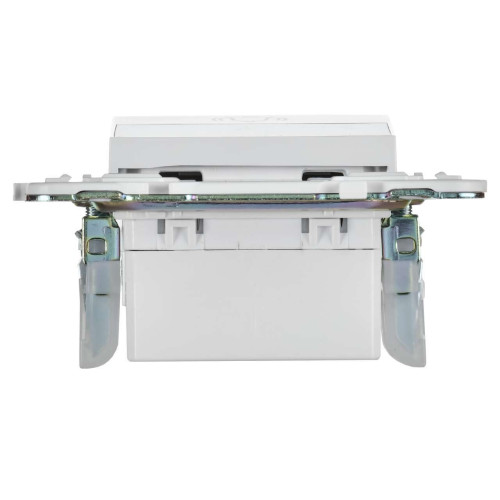 SKANDY Кнопка звонка с индикацией для отелей 10А SK-V17W арктический белый IEK