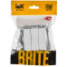BRITE Выключатель 3-клавишный 10А ВС10-3-0-БрАБ арктический белый IEK