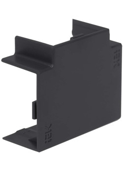 ELECOR Угол Т-образный КМТ 40х25 черный (4шт/компл) IEK