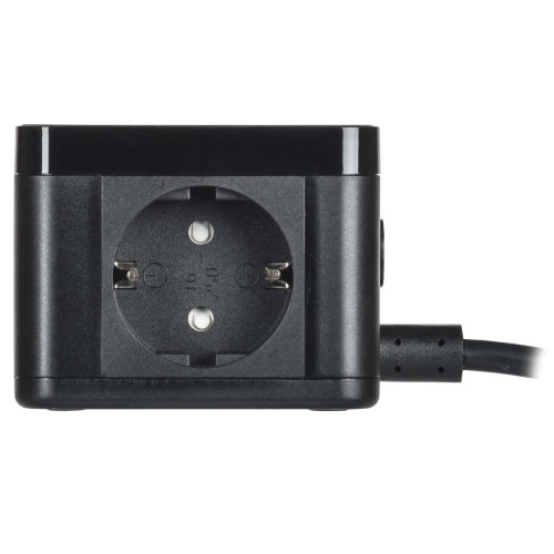 DOMINIC Удлинитель с беспроводной зарядкой 10Вт У02К 2 места 2P+PE 1,3м 3х1,0мм2 16А/250В USB A+C черный IEK DOMINIC Удлинитель с беспроводной зарядкой 10Вт У02К 2 места 2P+PE 1,3м 3х1,0мм2 16А/250В USB A+C черный IEK