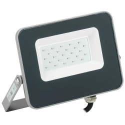 Прожектор светодиодный СДО 07-20B blue IP65 серый IEK