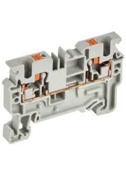 ARMAFIX Клемма пружин. Push-in CP 4мм2 серая IEK