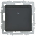 BRITE Выключатель карточный 30А ВС10-1-8-БрГ графит IEK