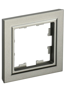 BRITE Рамка 1-местная РУ-1-БрШ шампань IEK