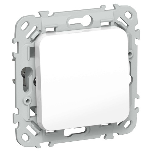 FLITE Выключатель 1-клавишный перекрестный 10А ВС71-1-0-ФлБ белый IEK