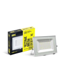 Прожектор светодиодный СДО 06-50 IP65 6500K белый IEK